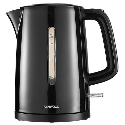 KENWOOD Kettle 1.7L Cordless Electric Kettle 2200W with Auto Shut-Off &amp; Removable Mesh Filter ZJP00.000BK Black