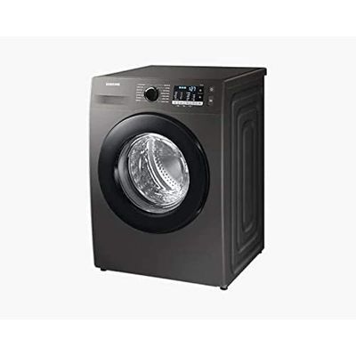Samsung 9 KG 1400 RPM Front Load Washing Machine Silver Model- WW90TA046A | 1 year full & 20 Years Digital Inverter Motor Warranty 