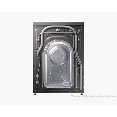 Samsung 9 KG 1400 RPM Front Load Washing Machine Silver Model- WW90TA046A | 1 year full & 20 Years Digital Inverter Motor Warranty 