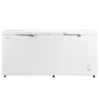 Hisense 660 Liter Chest Freezer Double Door White Model FC66DD4SA | 1 Year Full 5 Years Compressor Warranty.