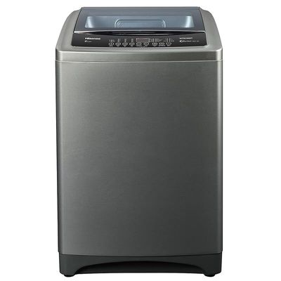 Hisense 8 Kg Top Loading Washing Machine Free Standing Silver Model WTJD802T -1 Years Full Warranty.