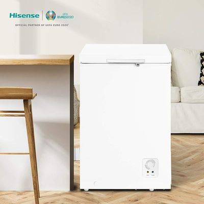 Hisense 130 Liter Chest Freezer Single Door White Model FC13DT4SW -1 Years Full &amp; 5 Years Compressor Warranty.