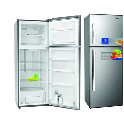 Aftron 400 Liters Freestanding No Frost Refrigerator Grey Model AFR400SSF | 1 Year Full 5 Years Compressor Warranty