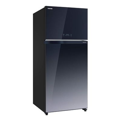 Toshiba 608 Liters, Top Mount Gradient Blue Refrigerator Grag820U-X(Gg) 1 Year Full Warranty &amp; 10 Years Compressor