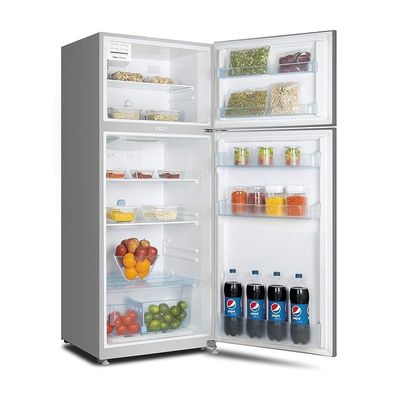 Haier Top Mount Refrigerator Inverter, Gross 430L / 332L Net - Silver - Model - HRF-430SS - 1 Year Warranty
