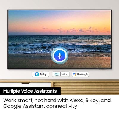 SAMSUNG 50-Inch Class Crystal 4K UHD AU8000 Series HDR, 3 HDMI Ports, Motion Xcelerator, Tap View, PC on TV, Q Symphony, Smart TV (2021) - International Version