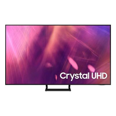 تلفزيون سامسونج 55 بوصة كريستال UHD 4K فلات سمارت - UA55AU9000UXZN (موديل 2021)