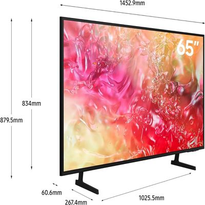 تلفزيون سامسونج 55 بوصة كريستال UHD 4K فلات سمارت - UA55AU9000UXZN (موديل 2021)