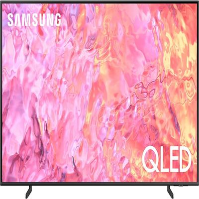 Samsung 2023 Smart TV, 75 Inch, QLED, Q60C, QA75Q60CAUXZN, Titan Gray (Quantum Dot, HDR10+, AirSlim, Smart Hub)