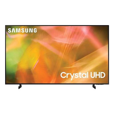 Samsung 43 Inch TV Crystal UHD 4K Flat Smart TV - UA43AU8000UXZN (2021 Model)