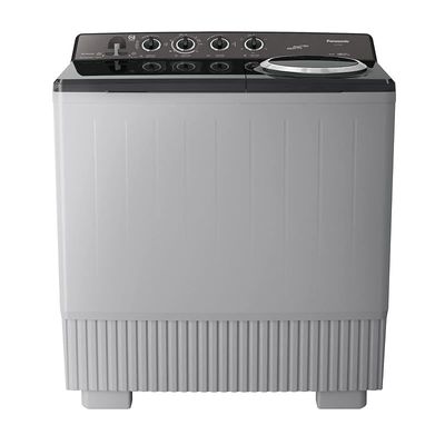 Panasonic Abaya Wash Panasonic 18Kg 13Kg Spin Twin Tub Washing Machine , Light Gray -Na-W18Xg1 1 Year Warranty