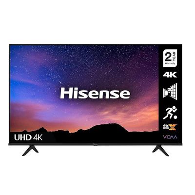 تلفزيون ذكي HISENSE 55A6GTUK (55 بوصة) 4K UHD، مع Dolby Vision HDR وDTS Virtual X وYoutube وNetflix وFreeview Play وAlexa مدمج وبلوتوث وواي فاي (2021 جديد)