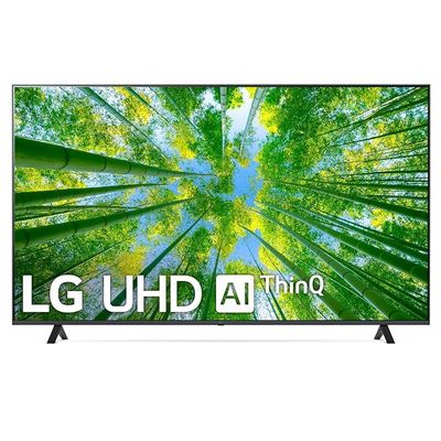 LG UHD 55 بوصة UP75 Series 4K Active HDR webOS ذكي مع ThinQ AI، 55UP7550PVG، موديل 2021