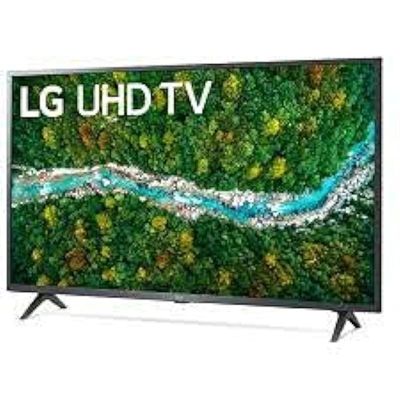 LG 43 Inch TV UP77 Series Cinema Screen Design 4K Active HDR webOS Smart with ThinQ AI - 43UP7750PVB (2021 Model)
