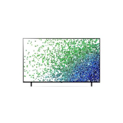 تلفزيون LG 50 بوصة من سلسلة NANO80 تصميم شاشة سينمائية 4K Active HDR webOS ذكي مع ThinQ AI Local Dimming - 50NANO80VPA (موديل 2021)