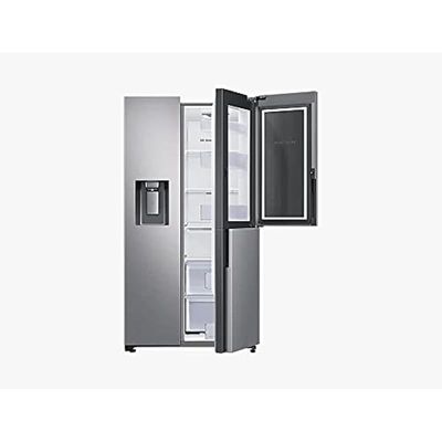 Samsung 650 Liters Side By Side Refrigerator Digital Inverter Compressor with Ice Maker Silver Model- RS65R5691SL/AE | 1 Year Full & 20 Years Compressor Warranty