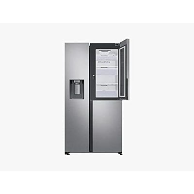 Samsung 650 Liters Side By Side Refrigerator Digital Inverter Compressor with Ice Maker Silver Model- RS65R5691SL/AE | 1 Year Full & 20 Years Compressor Warranty