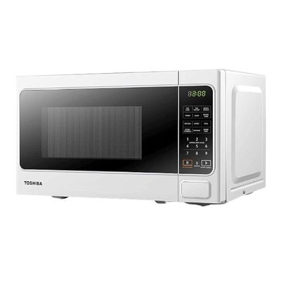 Toshiba 25 Liters, 900 Watts Microwave Oven, Pre-Set Cooking, 8 Auto Cooking Menu, 11 Power Level, Multi-Cooking Function, MM-EM25P(WH) - 1 Year Warranty