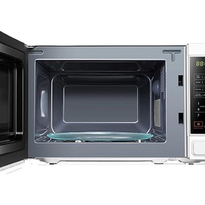 Toshiba 25 Liters, 900 Watts Microwave Oven, Pre-Set Cooking, 8 Auto Cooking Menu, 11 Power Level, Multi-Cooking Function, MM-EM25P(WH) - 1 Year Warranty