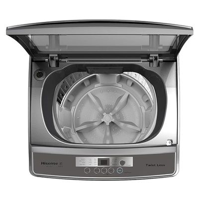 Hisense 13 Kg Top Loading Washing Machine Silver Model WTX1302T -1 Years Full Warranty.