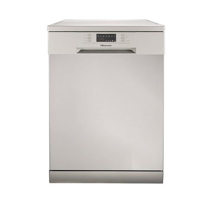 Hisense Dishwasher 14 Place Settings &amp; 6 Programs With Eco Colour Silver Model - H14Ds -1 Years Full Warranty