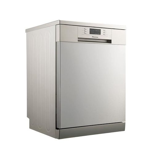 Hisense Dishwasher 14 Place Settings &amp; 6 Programs With Eco Colour Silver Model - H14Ds -1 Years Full Warranty