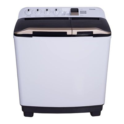 Toshiba 10 KG Semi-Automatic Washing Machine, VH-H110WA - 1 Year Manufacturer Warranty