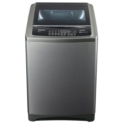 Hisense 8Kg Top Load Automatic Washing Machine Free Standing Silver Model WTJD802T | 1 Year Warranty.