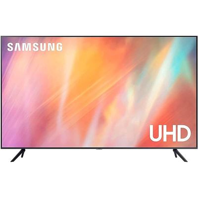Samsung 55 Inch TV UHD 4K Processor Slim Look Titan Grey -Model- UA55AU7000UXZN  | 1 year warranty