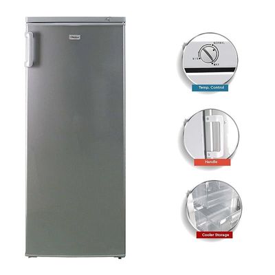 Nobel Upright Freezer 170 Litre 6 Drawer External Handle"Min Model: NUF275S | 1 year manufacturer warranty & 5 Years Compressor Warranty 