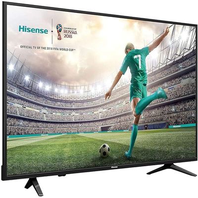 تلفزيون هايسينس 55 بوصة 4K UHD تلفزيون ذكي، مع Dolby Vision HDR وDTS Virtual X وYouTube وNetflix وFreeview Play &amp; اليكسا المدمج في، بلوتوث و؛ واي فاي أسود موديل 55A61GTUK - ضمان كامل لمدة عام.