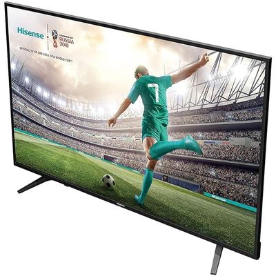 Hisense 55 Inch TV 4K UHD Smart TV, With Dolby Vision HDR, DTS Virtual X, YouTube, Netflix, Freeview Play &amp; Alexa Built-in, Bluetooth &amp; WiFi Black Model 55A61GTUK -1 Year Full Warranty.