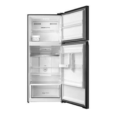 Toshiba 559L 4 Star 2 Doors Inverter Refrigerator, with Airfall Cooling System, Dark Silver - Model - GR-RT559WE-PME(37) - 1 Year Full & 10 Years Compressor Warranty