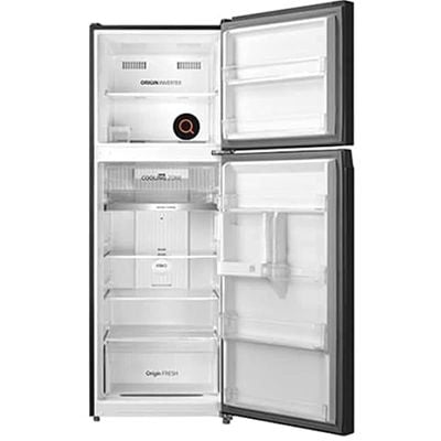 Toshiba 468 Liter Refrigerator Double Doors Inverter Compressor Fridge &amp; Freezer With Air Fall Cooling System Silver Model GRRT468WE -1 Years Full &amp; 10 Years Compressor Warranty.