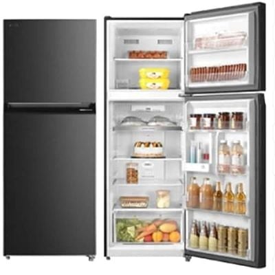 Toshiba 468 Liter Refrigerator Double Doors Inverter Compressor Fridge &amp; Freezer With Air Fall Cooling System Silver Model GRRT468WE -1 Years Full &amp; 10 Years Compressor Warranty.