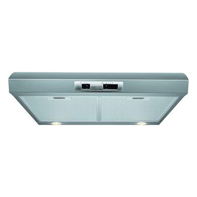 Ariston Built In Visor 60cm Cooker Hood Wall mounted Washable Filter 3 Speed Settings Stainless Steel Material Mechanical Control Self Supporting Metallic Filter  Model- SL161LPIX | 1 Year Full Warranty 