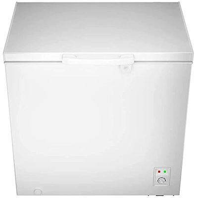 CHiQ Chest Freezer 260 Liter Single Door White Color Model - CF261-1 Years Full &amp; 5 Years Compressor Warranty.