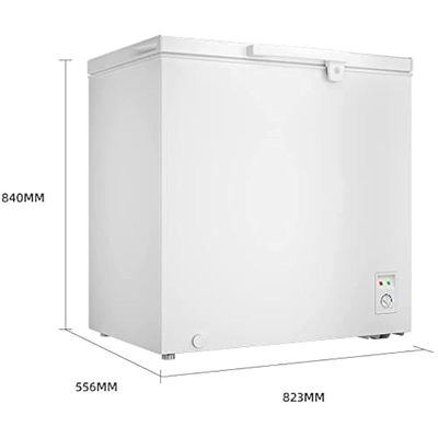 CHiQ Chest Freezer 260 Liter Single Door White Color Model - CF261-1 Years Full &amp; 5 Years Compressor Warranty.