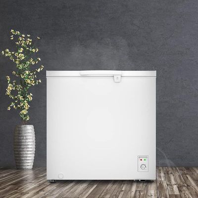 CHiQ Chest Freezer 260 Liter Single Door White Color Model - CF261-1 Years Full &amp; 5 Years Compressor Warranty.