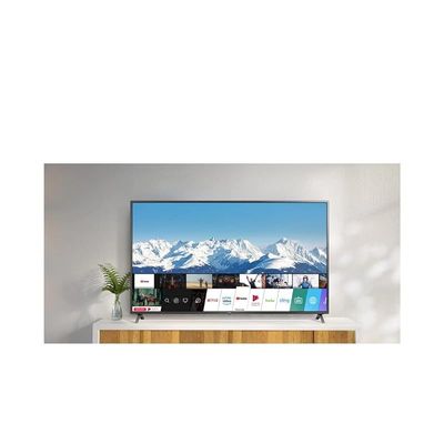 تلفزيون LG UHD 4K الذكي، سلسلة UN80 مقاس 75 بوصة، تصميم شاشة سينمائية 4K Active HDR WebOS 75UN8080PVA (موديل 2020)