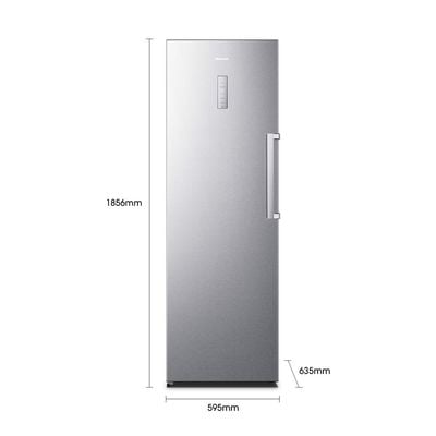 Hisense 356 Liter Upright Freezer Silver Model FV356N4ASU | 1 Year Full 5 Year Compressor Warranty.