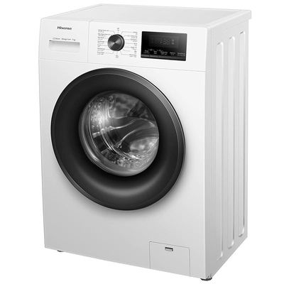 Hisense 7 Kg Front Load Washing Machine 1200 RPM White Model WFKV7012 | 1 Year Warranty