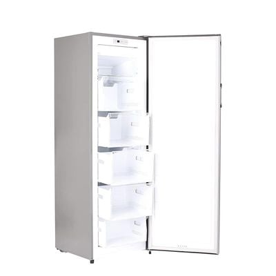 Hoover 230L Upright Freezer Reversible Door Silver Model Hsf-H230-S | 1 Year Full 5 Years Compressor Warranty