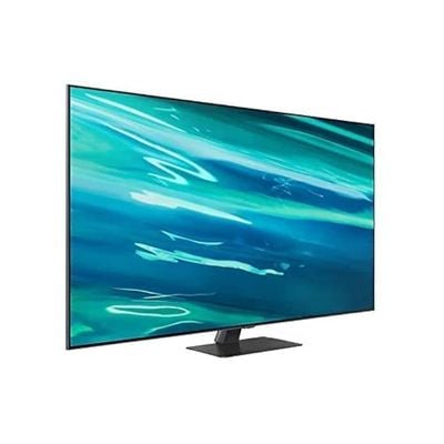 Iتلفزيون سامسونج الذكي 55 بوصة UHD QLED موديل Q80A- QA55Q80AAUXZN | 1 سنة الضمان.