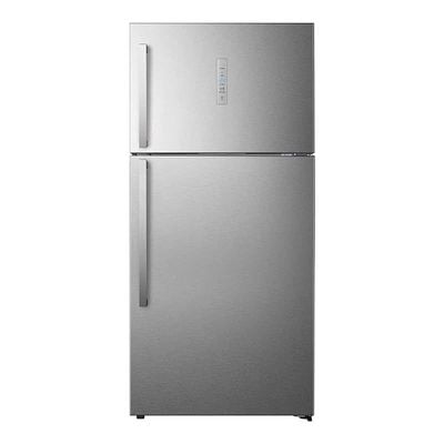 Hisense 649 Liter Refrigerator Double Door Top Mount Silver Model RT649N4ASU"Min 1 year manufacturer warranty"