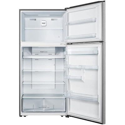 Hisense 649 Liter Refrigerator Double Door Top Mount Silver Model RT649N4ASU"Min 1 year manufacturer warranty"