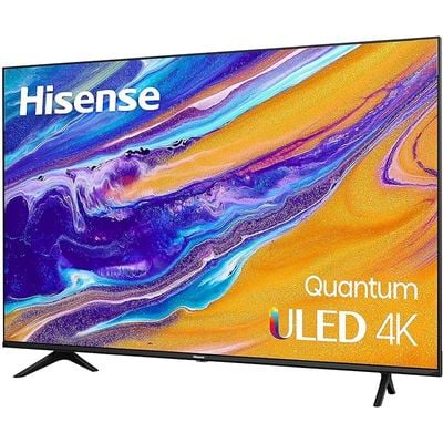 Hisense ULED 4K Premium Quantum Dot QLED Series 65 بوصة تلفزيون ذكي يعمل بنظام Android موديل 65U6G - ضمان لمدة سنة واحدة، Ž65U6G، 65U6Q