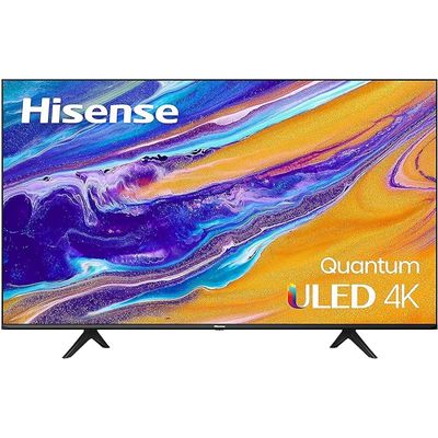 Hisense ULED 4K Premium Quantum Dot QLED Series 65 بوصة تلفزيون ذكي يعمل بنظام Android موديل 65U6G - ضمان لمدة سنة واحدة، Ž65U6G، 65U6Q