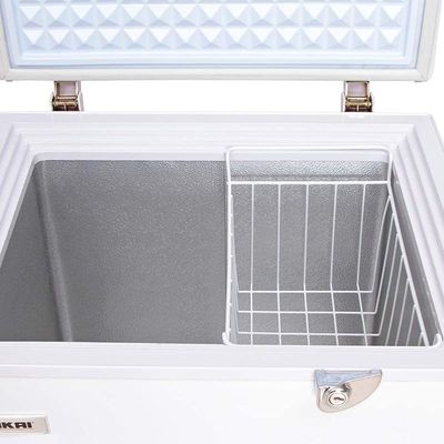 Nikai Chest Freezer 150 Liter Single Door Colour White Model NCF150-1 Years Full &amp; 5 Years Compressor Warranty.