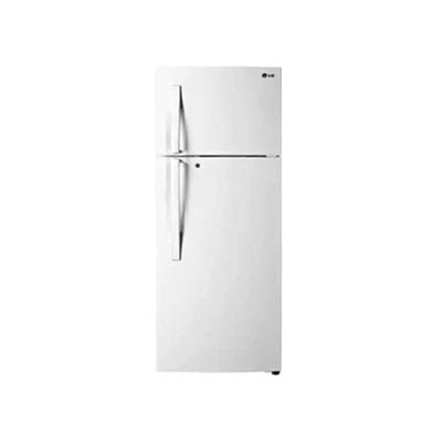 LG 322 Liter Refrigerator Double Door Inverter Compressor Color White Model - GLG322RQBB (International Version).